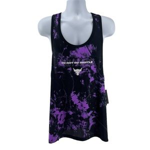 Under Armour Mens Tank Top Purple and Black Mens XL 10644 10645